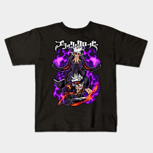 Asta Demon Form Anime Fanart Kids T-Shirt